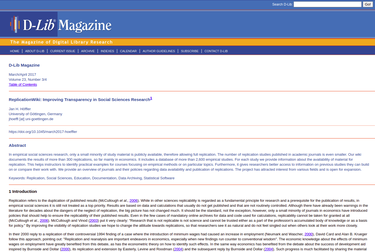 ReplicationWiki: Improving Transparency in Social Sciences Research.png